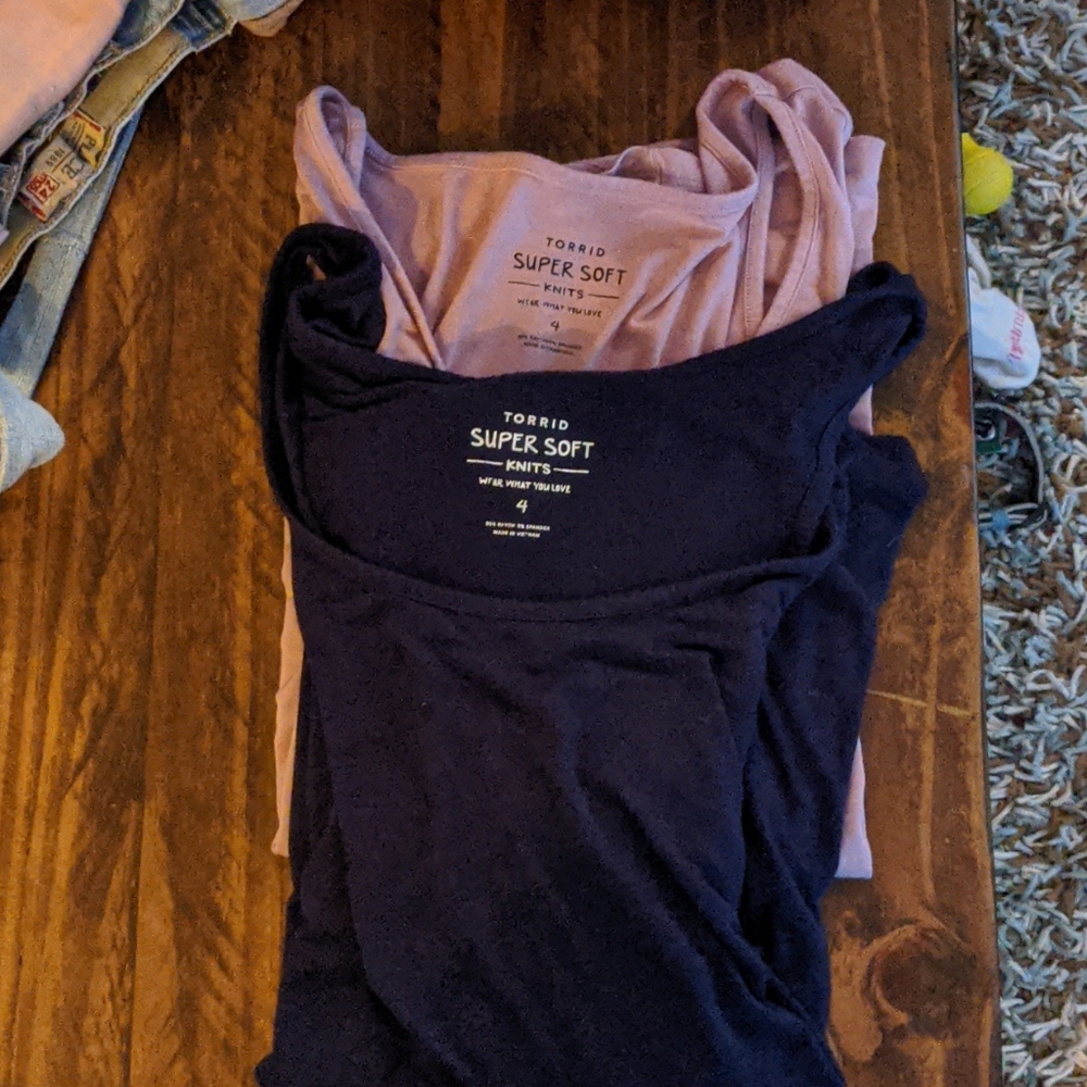 Torrid 4 2-pk Super Soft Tanks